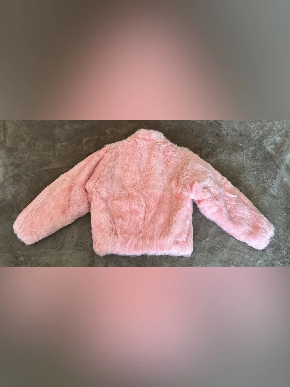 Pink Faux Fur Jacket for Kids - Plush Winter Coat